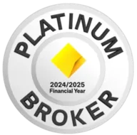 CommBank Platinum Broker 2024/2025 Financial Year accreditation - Brokerly